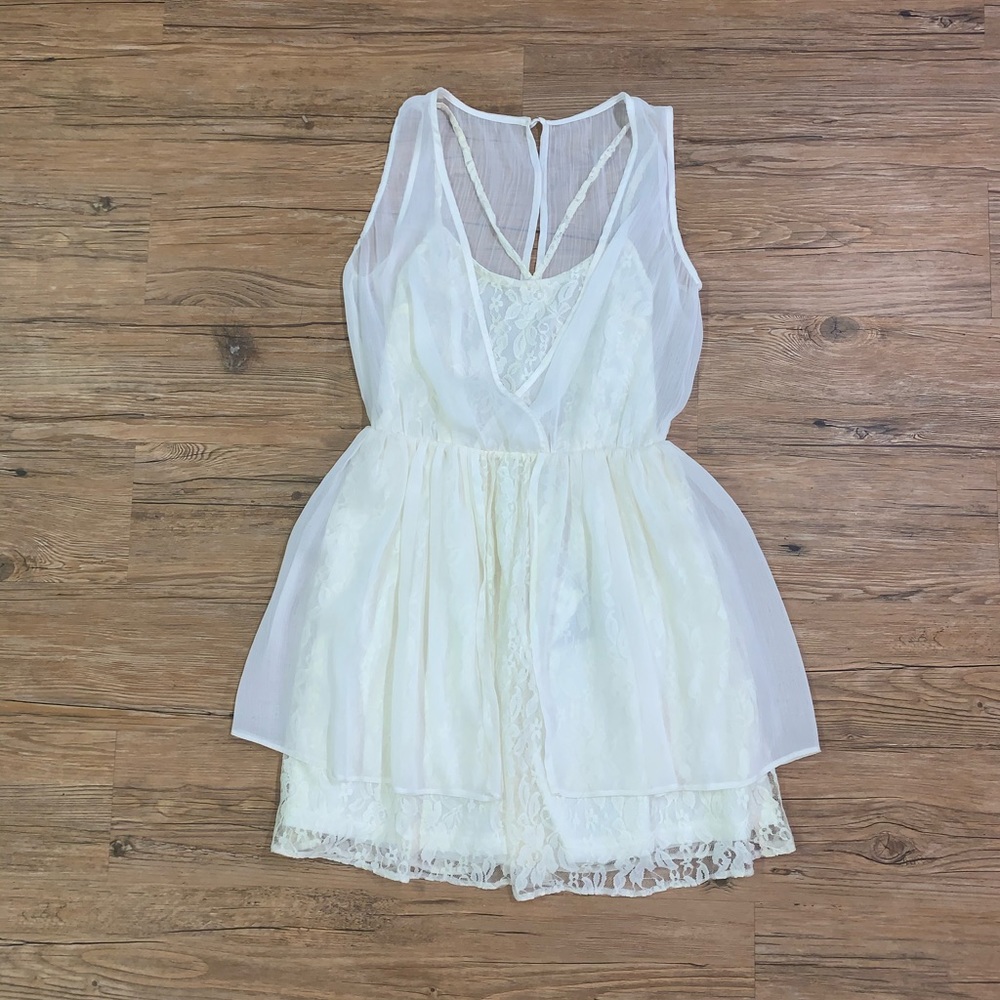 NWT ASOS lace detailed babydoll dress